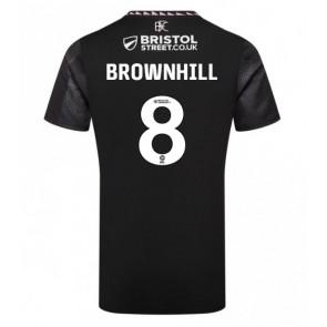 Burnley Josh Brownhill #8 Udebanetrøje 2024-25 Kort ærmer